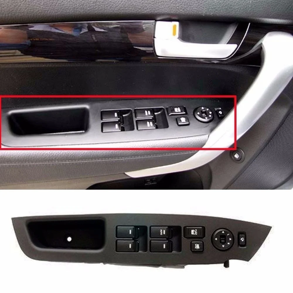 

Переключатель левого переднего стекла для OEM 935702p100va Kia 2010-2014 Sorento левый передний водитель боковой питание главное окно переключатель