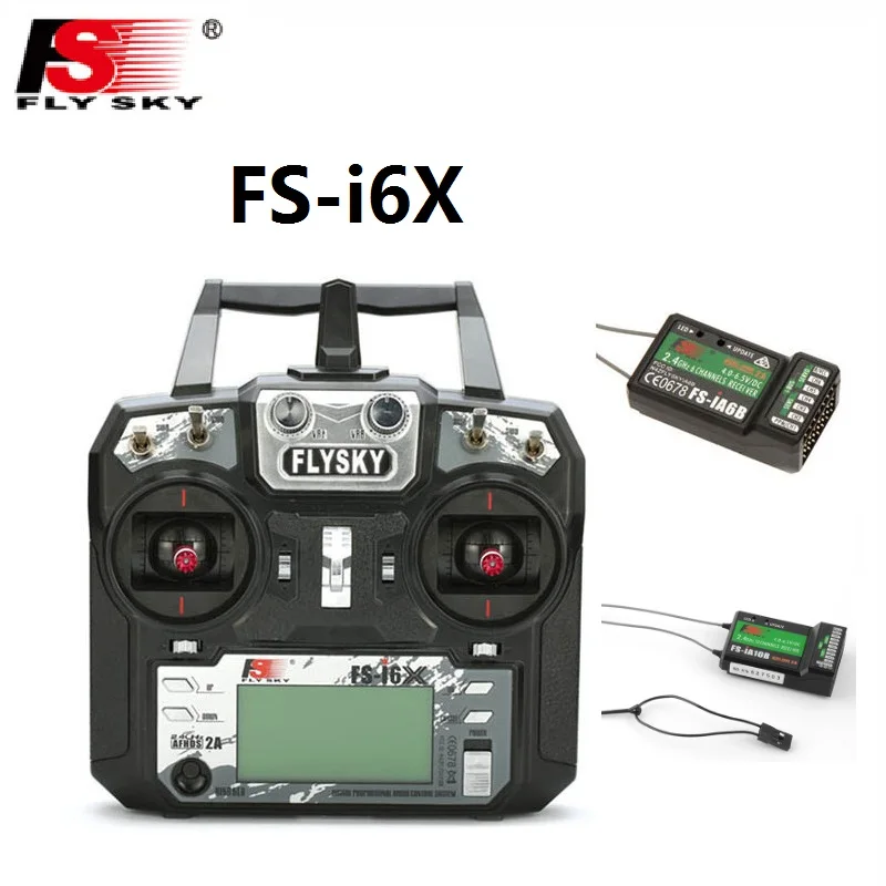 Flysky FS i6X 2 4 ГГц 10CH AFHDS 2A передатчика радиоуправляемой модели к компьютеру с IA6 iA6b iA10B
