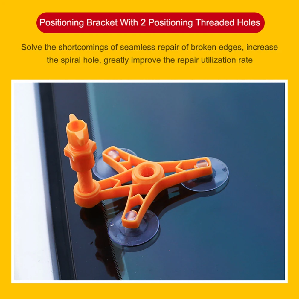 

Cracked Glass Repair Kit Broken Windshield Kits DIY Cars Window Tools Glass Scratch Repair Fluid Auto Emergency Kits