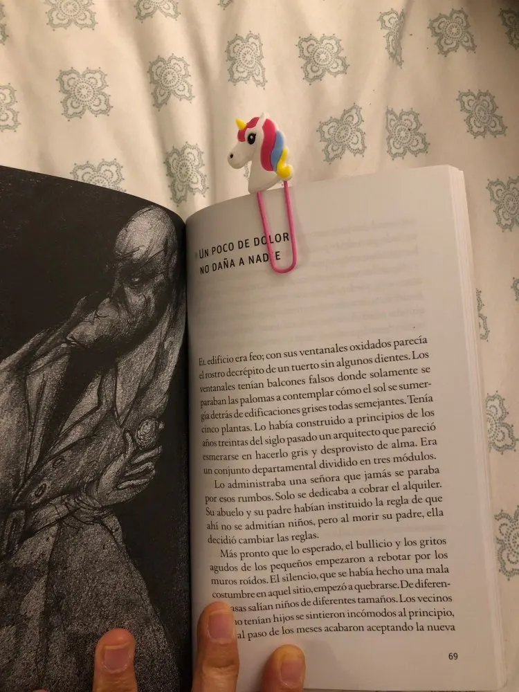 8 шт. милые бумажные зажимы с единорогами|Закладки для книг| |