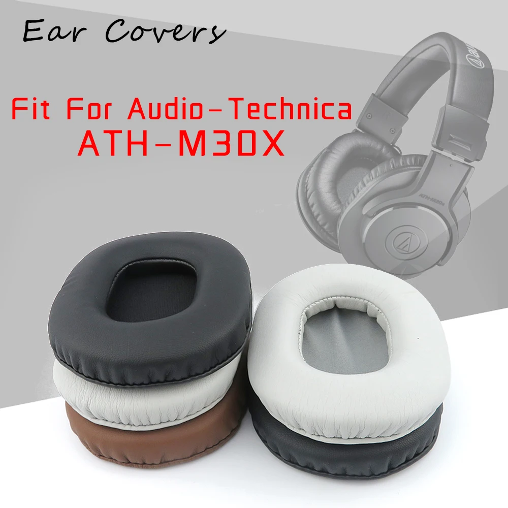 

Ear Covers Earpads For Audio Technica ATH M30X ATH-M30X Headphone Replacement Earpads Ear-cushions