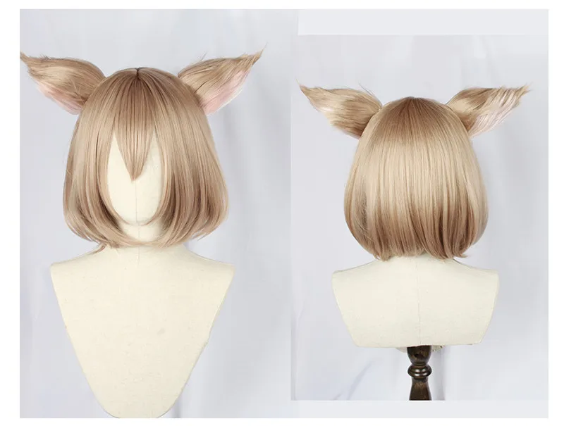 

Felix Argyle Cosplay Wig Re:Zero Kara Hajimeru Isekai Seikatsu Felix Argyle Anime Synthetic Hair Cosplay Wigs +Ears +Cap+Track