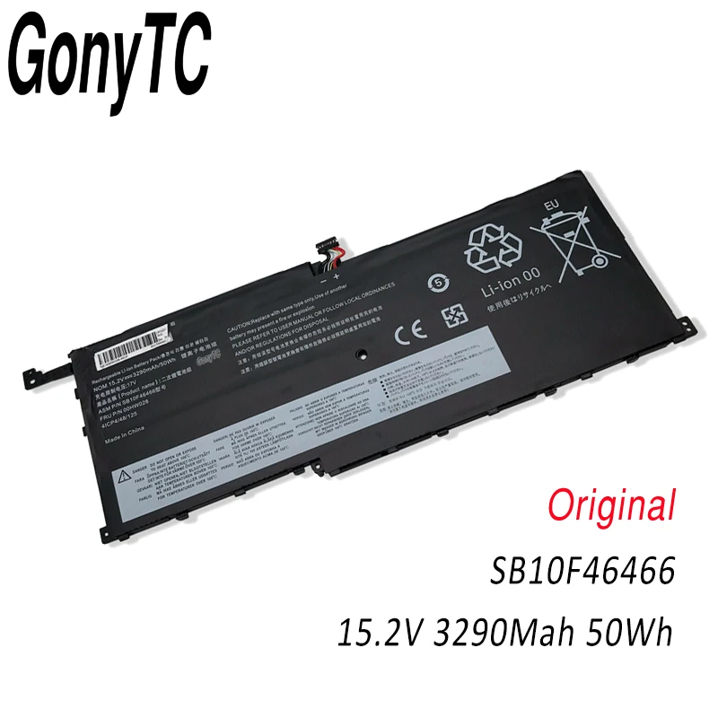 SB10F46466 15,2 в 52wh 00HW028 ноутбук Батарея для lenovo ThinkPad X1 углерода X1C yoga 20FB002VGE 20FB003RGE 20FB0043GE