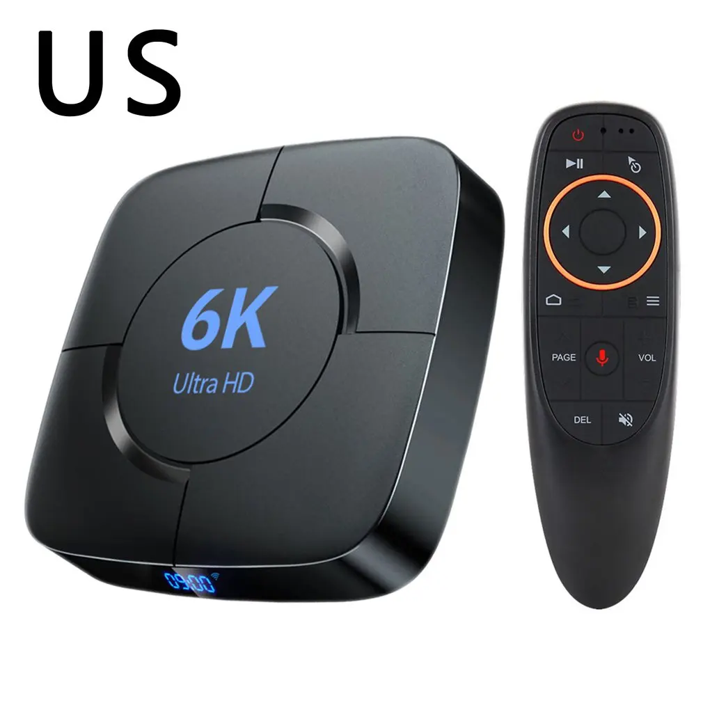 

ТВ-приставка H616 Smart TV Box 6K, медиаплеер высокой четкости, сетевая цифровая телеприставка с поддержкой TF-карты