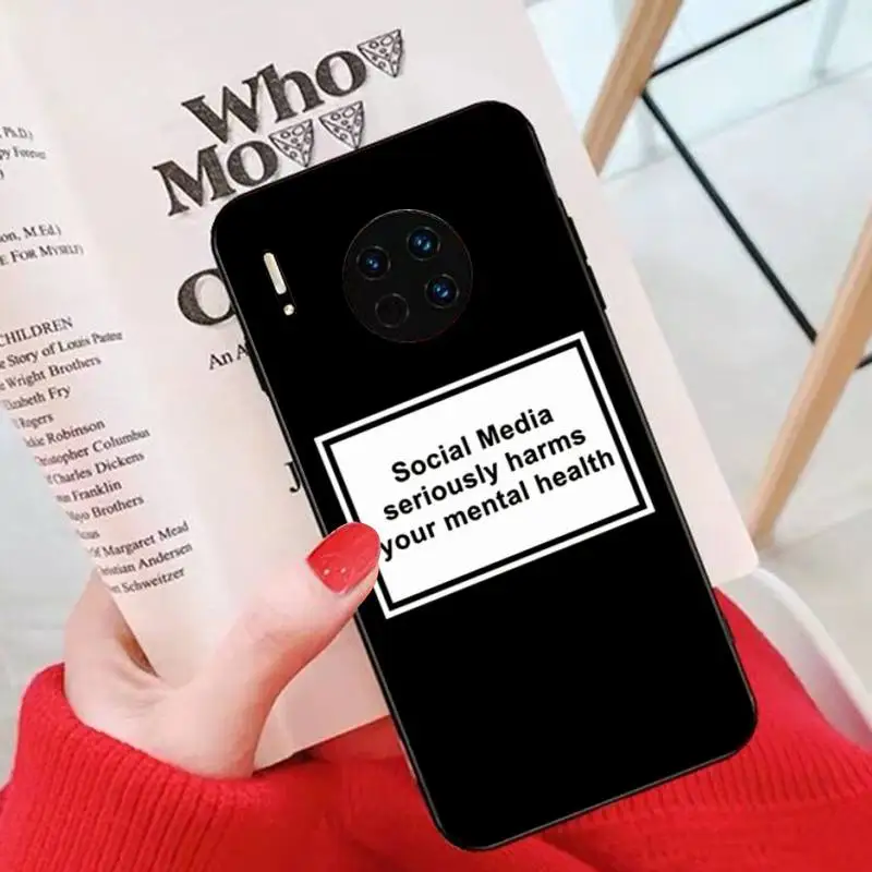 В социальных сетях серьезно вредит вашему психического здоровья чехол для