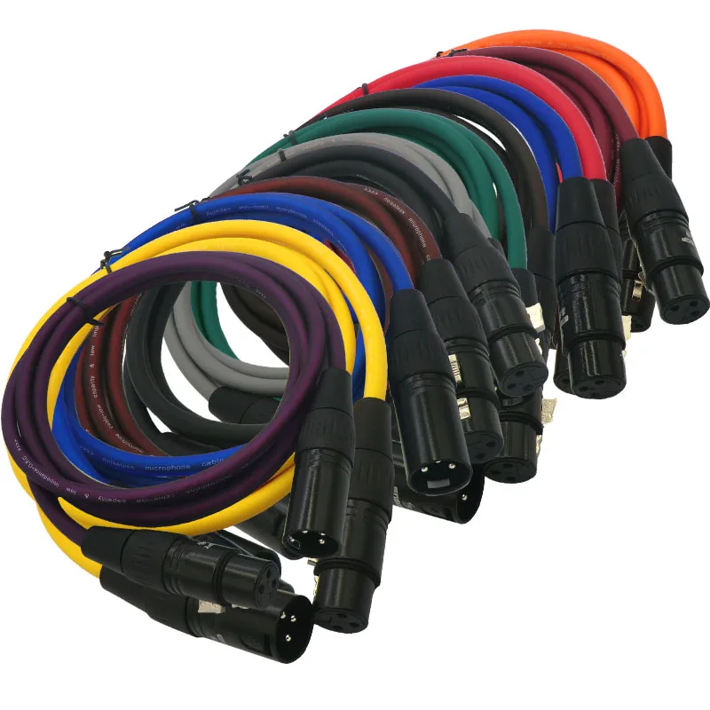 Кабель XLR для микрофона папа мама удлинительный аудиокабель микрофонов миксеров
