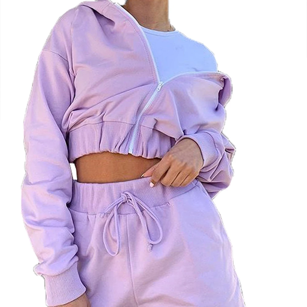 

2Pcs Women Outfits Fashion Hooded Tops High Waist Shorts Casual Short Sets For Women Solid Color Tracksuit Two Peice Set Suit