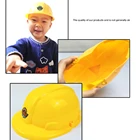 Новинка; 1 предмет желтого цвета моделирование защитный шлем, ролевая шляпа игрушки строительные забавные гаджеты Творческие дети Детский подарок