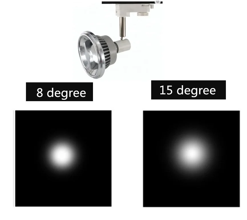 12V GU10 G53 AR111 светильник Led 12 Вт 15 Точечный QR111 ES111 отражатель лампы анти блики дизайн