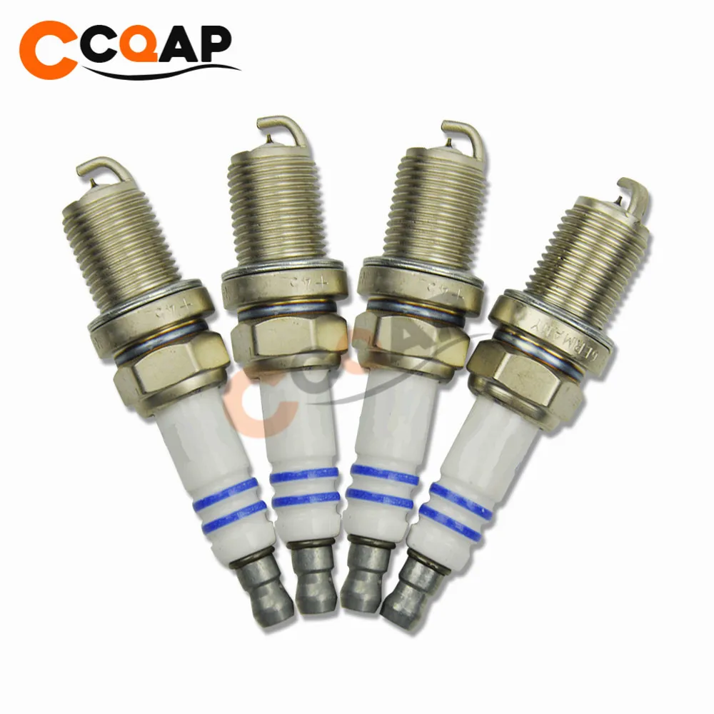 4 шт. FR8DPP33 + 7422 45 0242230500 платиновая Свеча зажигания для Mercedes Benz Chrysler Kia Toyota 0 242 230 500