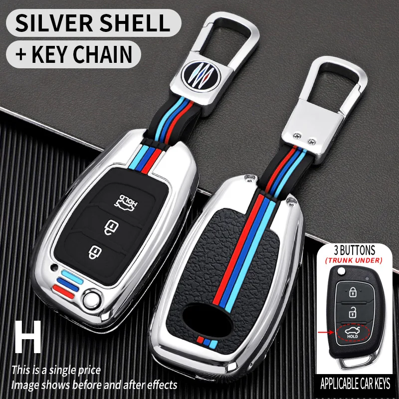 

Защитный чехол для автомобильного ключа для Hyundai Creta I10 I20 Tucson Elantra Santa Fe