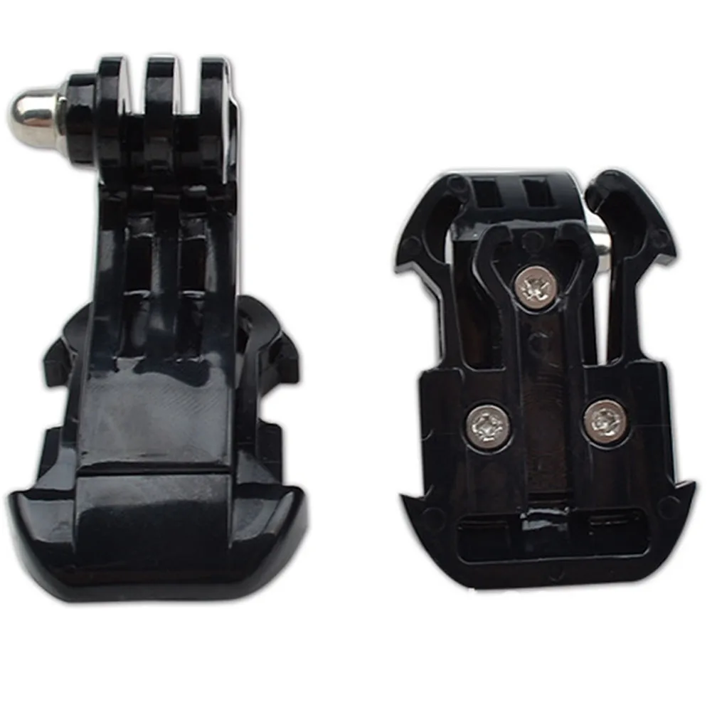 2pcs hard durable PC material Quick Release Vertical J Hook Surface Buckle Mount Adapter For Gopro Hero 4 3 3+ SJCAM Camera | Электроника