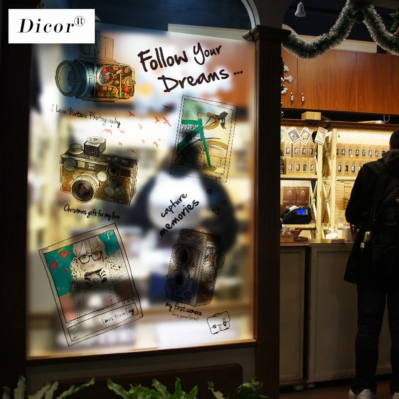 2019 Новая мода статического цепляться витражная плёнка на стекла окна матовые