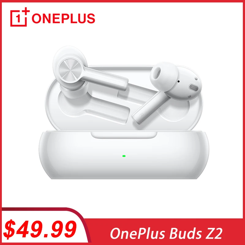 

Оригинальные беспроводные наушники Oneplus Buds Z2 TWS, Bluetooth 5,2, беспроводные наушники с активным шумоподавлением для Oneplus 9 Pro 9 RT