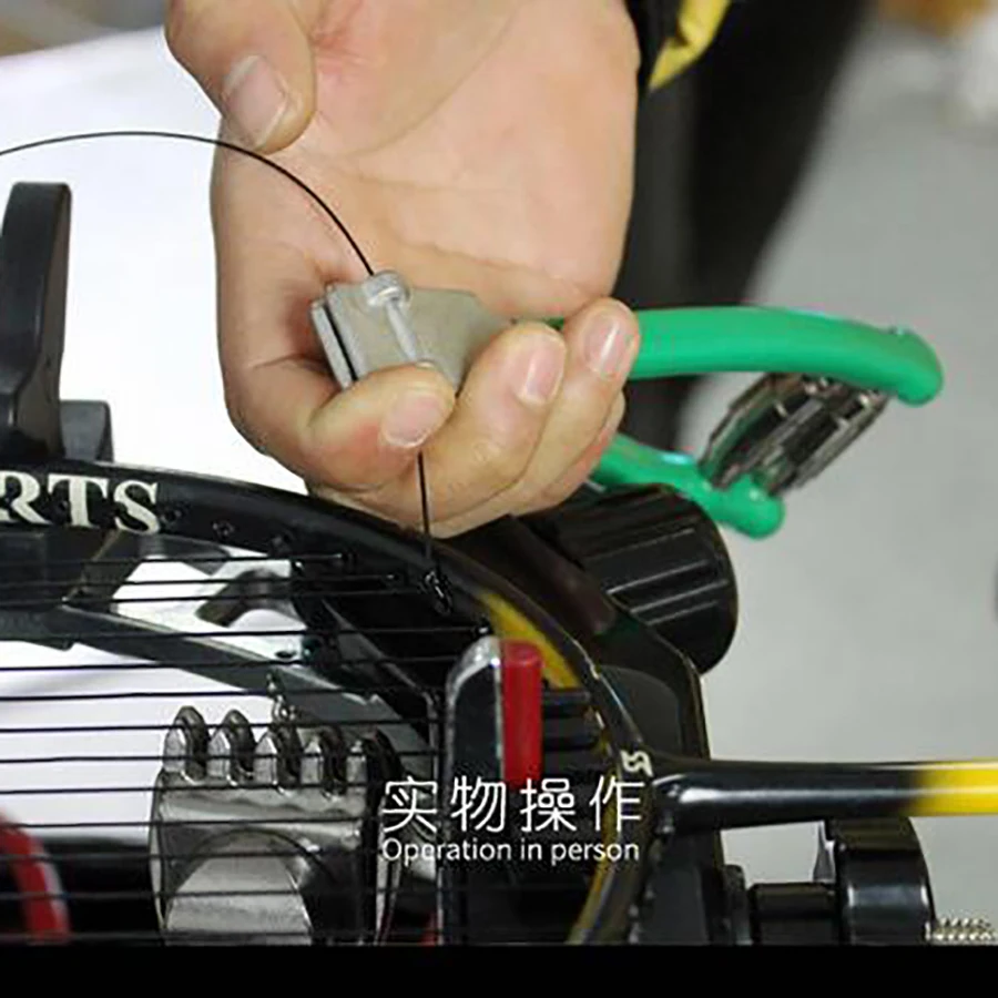 

1pc Mini Pliers Badminton Racket Stringing Machine Starting Clamps Stringing Tools Grip Stringing Parts Green