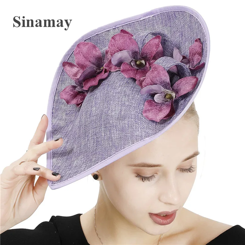 

Gorgeous Ladies Women Wedding Evening Headpiece Party Tea Mesh Headband Nice Flower Hat Fascinator Caps Derby Hair Accessories