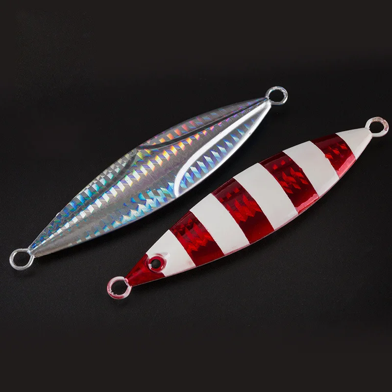 

30/60/100/120/180/200g Metal Jig Fishing Lure Metal Spoon Wobbler Trolls Jigging Bait Fishing Tackle Pesca Isca Artificia Sea