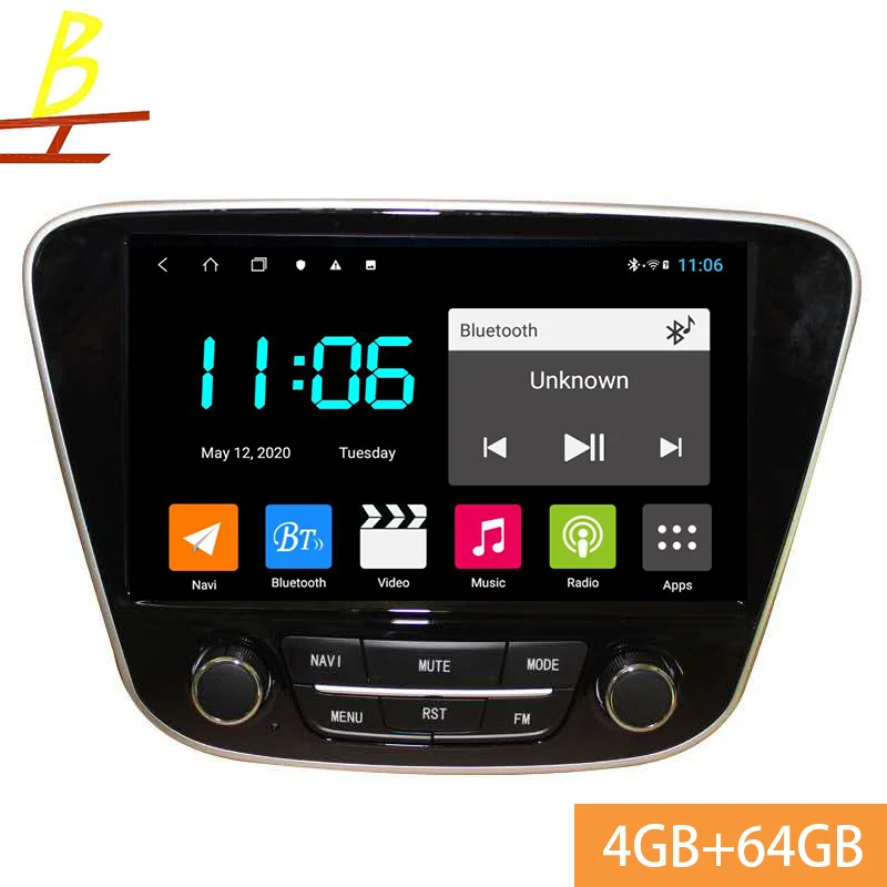 Мультимедийный DVD-проигрыватель для автомобиля Android 10 0 GPS-навигация радио