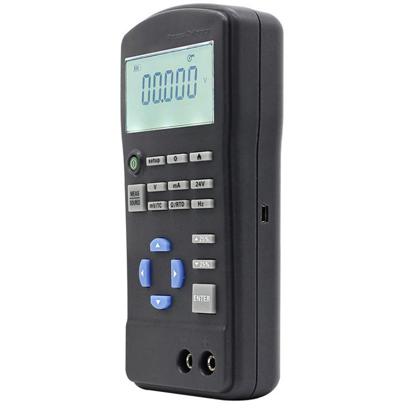 HTG810A генератор сигналов 4 20MA 0 10 В/мВ процесс калибратор тестер напряжения тока и