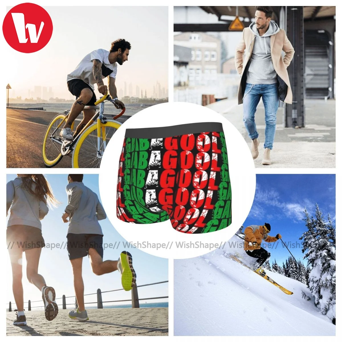 

Soprano Underwear Youth Design Plain Trunk Sublimation Hot Polyester Boxer Brief