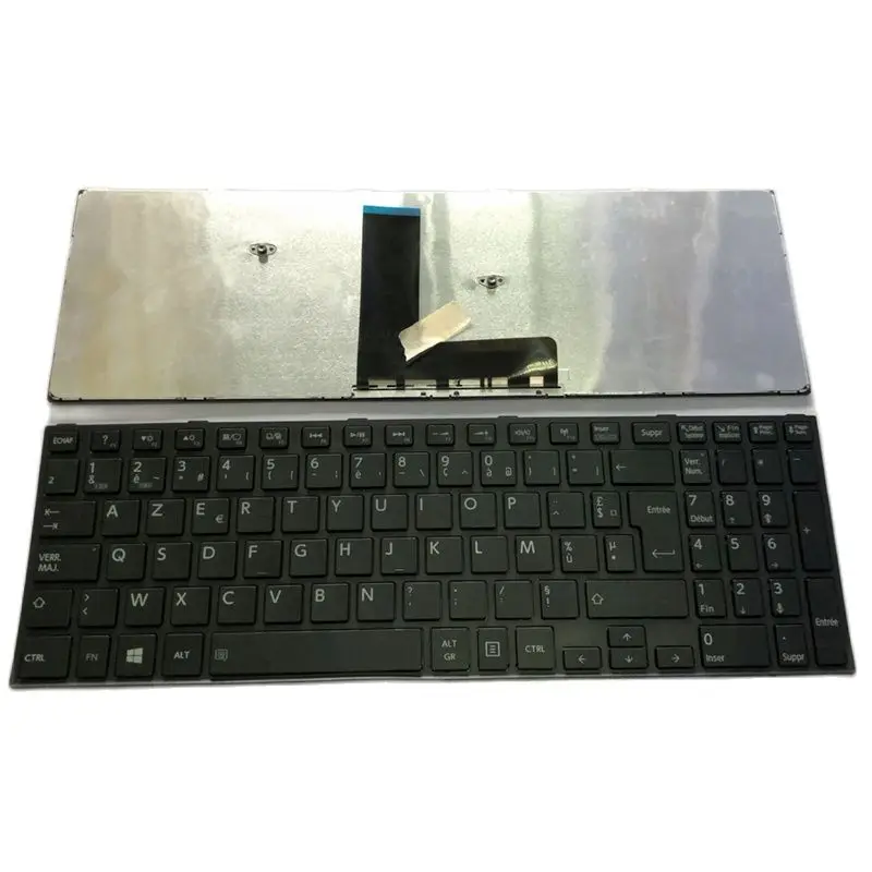NEW FR Laptop Keyboard For TOSHIBA Satellite C50-B C50D-B C55-B C55D-B C50A-B French | Replacement Keyboards