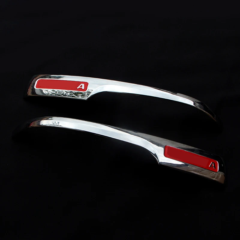 

ABS Chrome For Suzuki Vitara 2016 2017 2018 Accessories Car Rearview mirror decoration strip Cover Sticks Trim Car Styling 2pcs