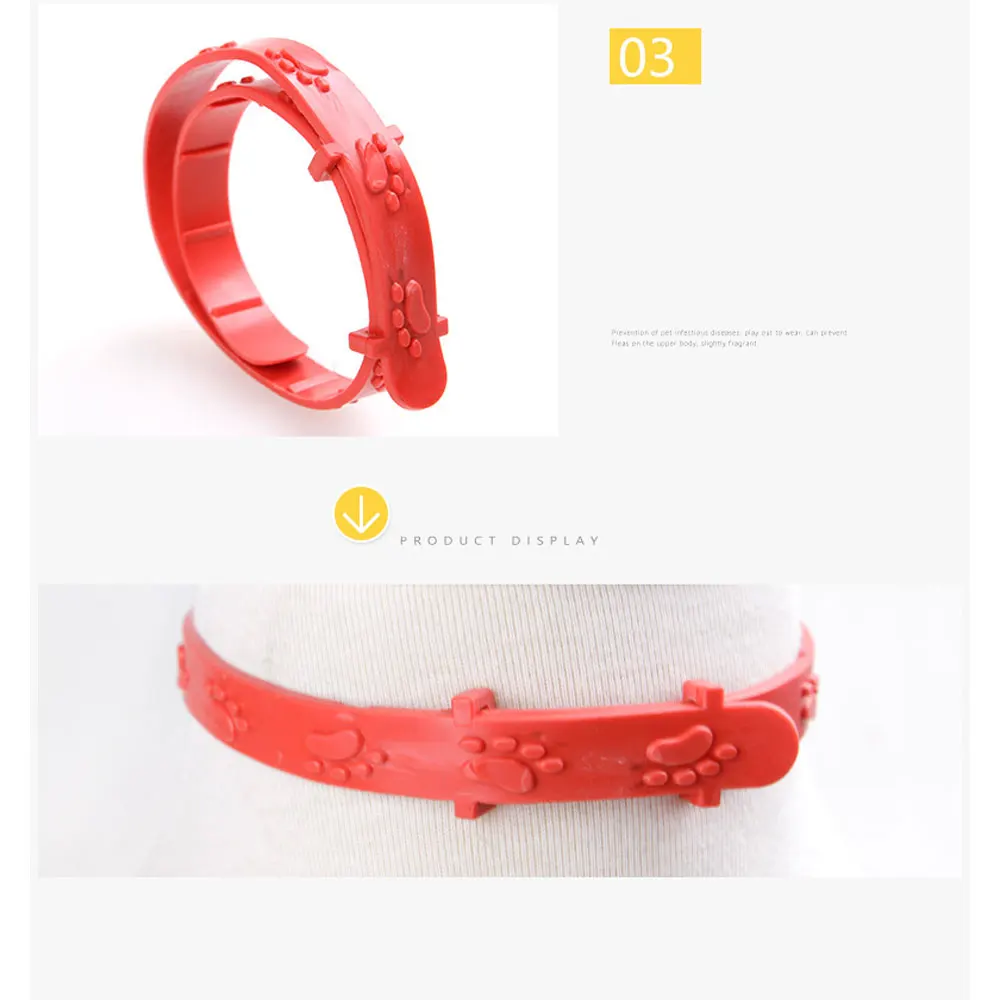 1 шт. антиблошиный ошейник для защиты от клещей комаров насекомых регулируемый