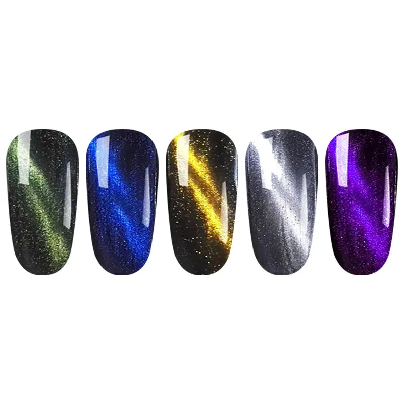 Modelones Хамелеон кошачий глаз лак для ногтей долговечный УФ Гель замачиваемый