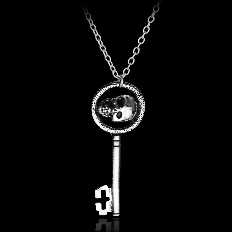 Кулон для ключей Neil Gaiman черный металлический брелок в стиле ретро Хэллоуина