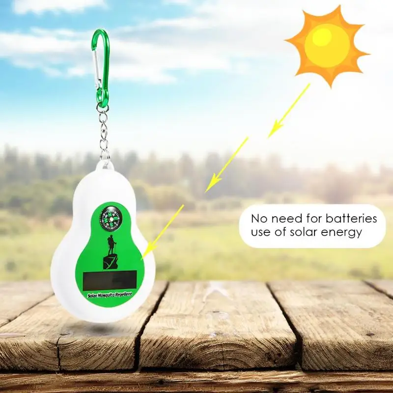 Открытый Портативный электронный отпугиватель от комаров крюк насекомых Expeller