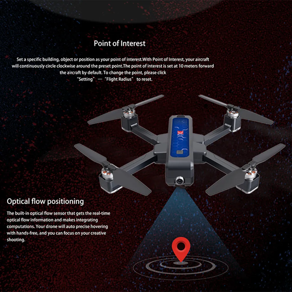Подарки на год, игрушки для детей, игрушки для мальчиков, MJX Bugs 4 W B4W 5G wifi FPV gps, бесщеточный складной Радиоуправляемый Дрон с камерой 2K HD