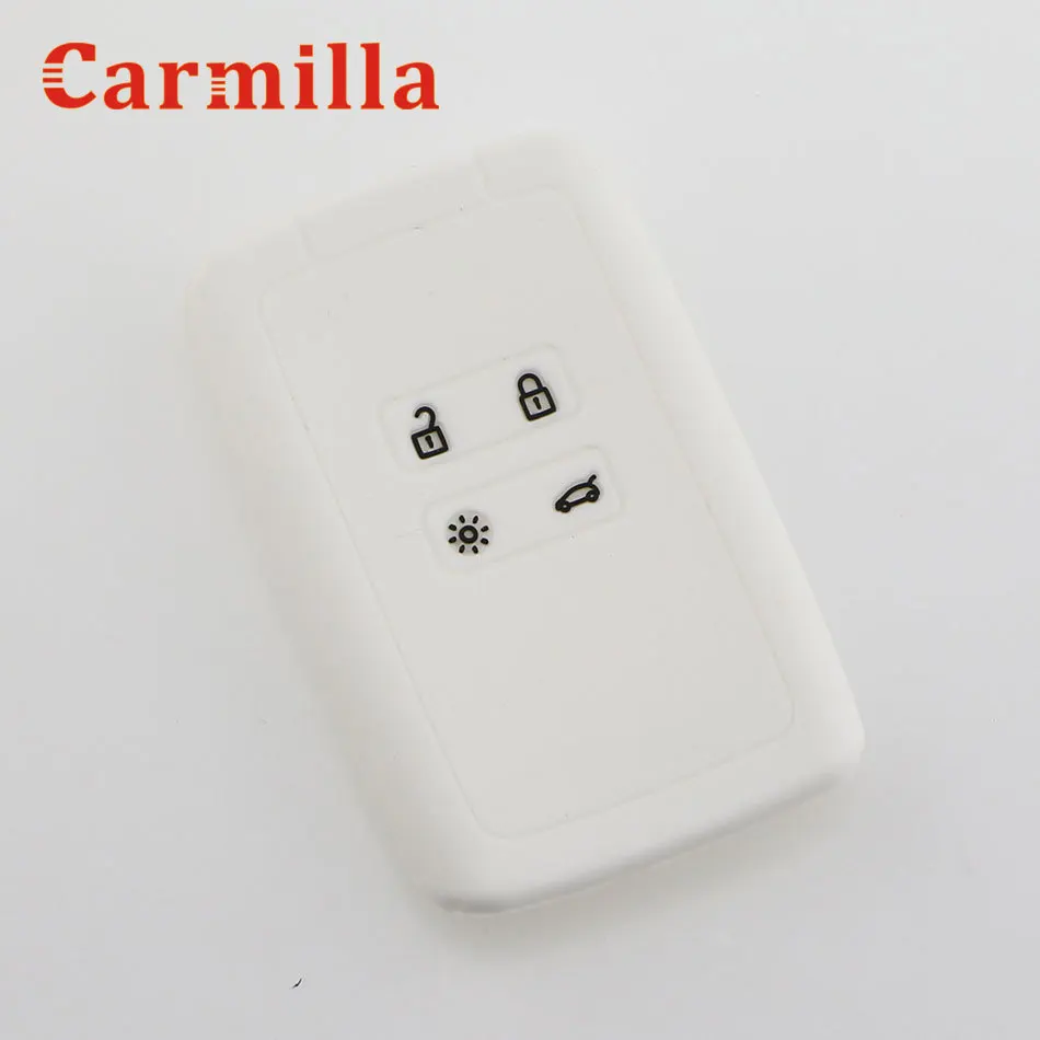 Силиконовый чехол держатель для автомобильных ключей 1 шт. накладка Renault Koleos Kadjar