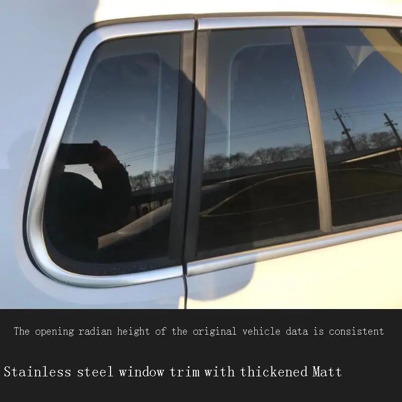 

Decoration Accessories Exterior Car Sticker Window Body 2010 2011 2012 2013 2014 2015 2016 2017 FOR Volkswagen Tiguan