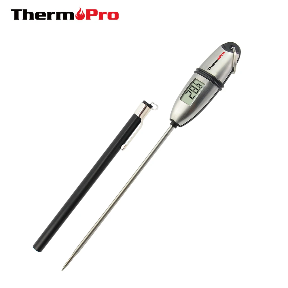 

Thermopro TP-02S Meat Thermometer Kitchen Digital Cooking Food Meat Probe Electronic BBQ Household Temperature Detector Tool