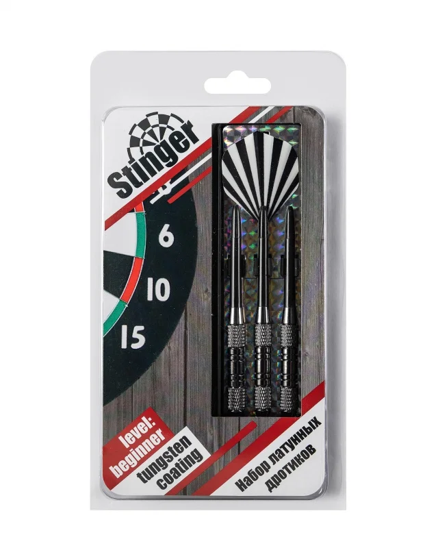 Дротики для дартса Stinger 3шт. уровень-любительский вес 20г АРТ SG-DB20TL | Спорт и