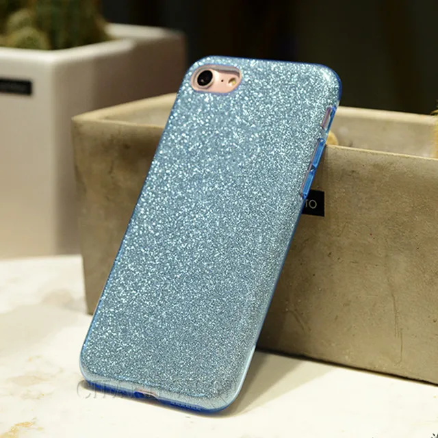 Синий Блестящий Мягкий силиконовый чехол для huawei P30 P20 P10 P Smart mate 20 Lite Y5 Y6 Y7 Prime Honor 10 9 8X 7A 7C Pro Nova 2i - Цвет: Синий