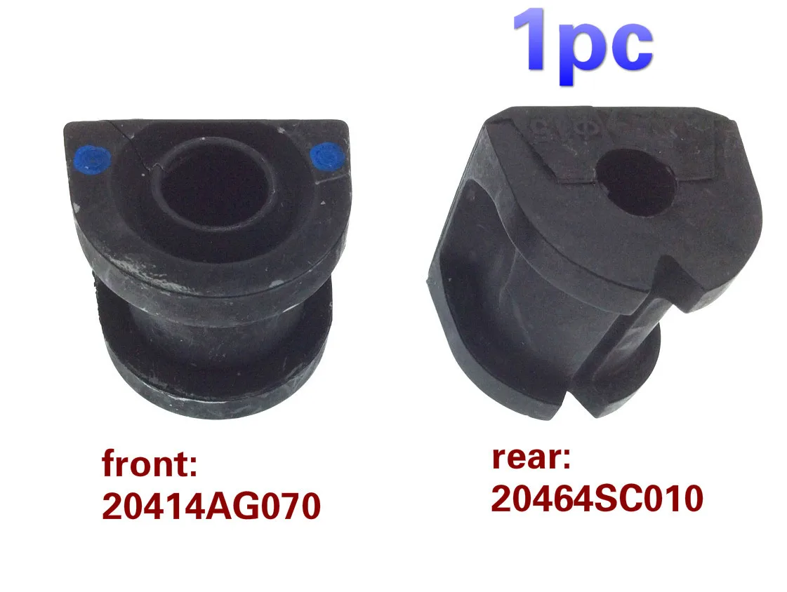 

1pc for Subaru 2009-12 Forester balancer sleeve front rear stabilizer bar bushing opening rubber 20414AG070 20464SC010