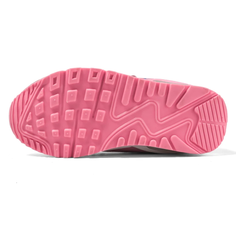 Зимние кроссовки для девочек уличные спортивные меховые теплые Нескользящие на