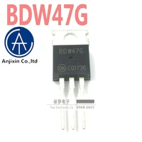 10pcs 100 orginal and new pnp darlington transistor bdw47g bdw47 to 220 in stock