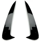 Спойлер для заднего бампера, боковая утка для Mercedes Benz C Class Estate S205 C180 C200 Для AMG Black