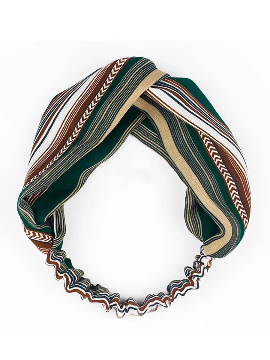 Крестовые повязки для мытья лица эластичные волосы тюрбан-Повязка Женская