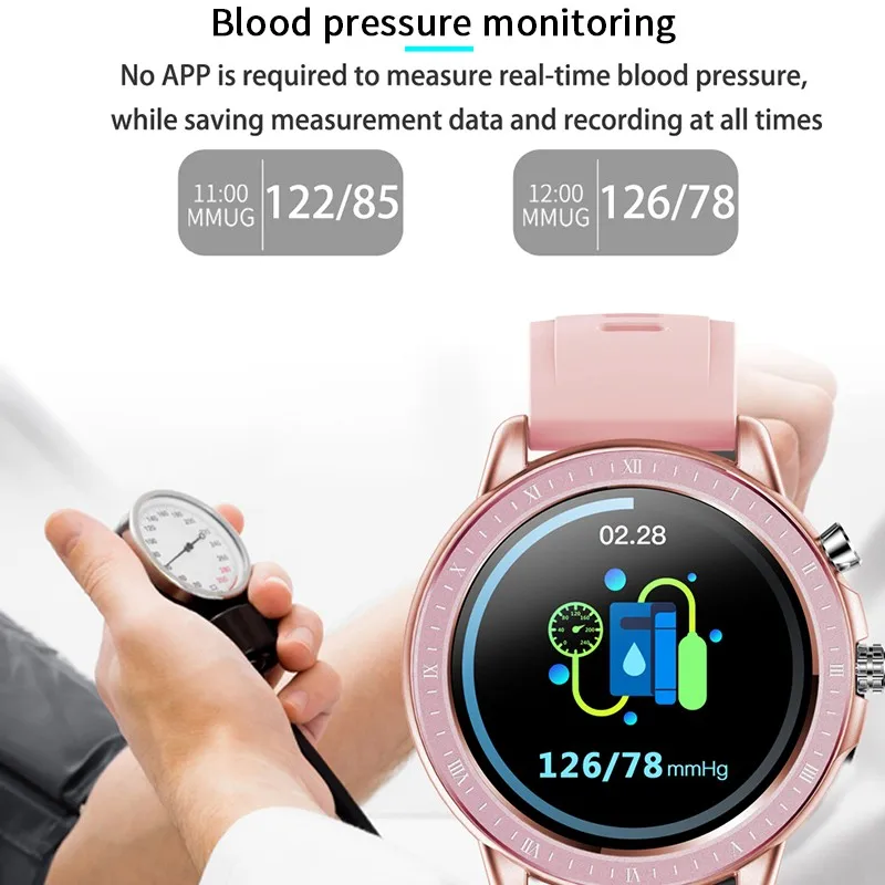 

Women Smart Band Smart Bracelet Fitness Tracker for Android IOS Smartband Wristband Smart Wrist Band Bluetooth Reloj Inteligente