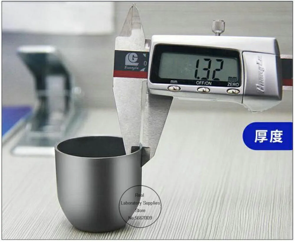 5pcs/10pcs laboratory 30ml /50ml iron crucible with cover high purity temperature resistant can heat containers | Канцтовары для