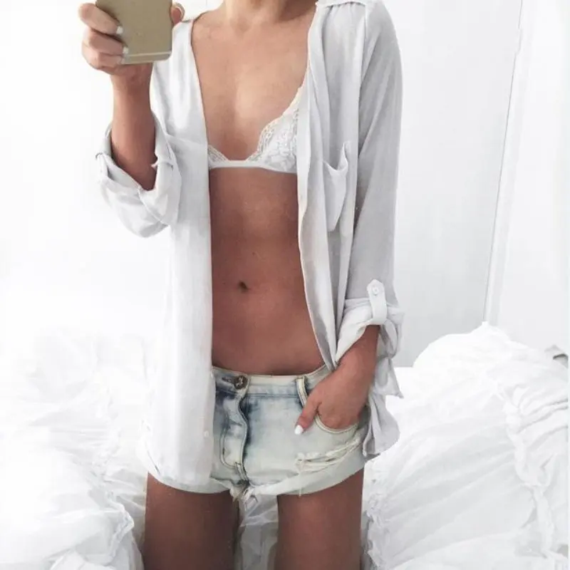 

One Piece Sexy Ladies Underwear Black White Fashion Women Floral Sheer Lace Bralette Bra Triangle Bra Lingerie Wireless Unpadded