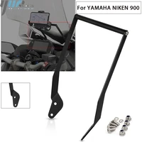 2020 2021 for yamaha niken900 niken 900 2019 up 22mm motorcycle gps smart phone navigation gps plate bracket adapt holder kit