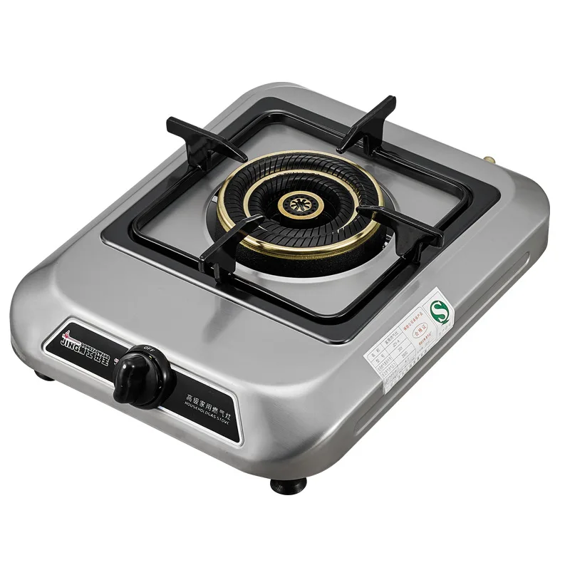 

Household Desktop Thick Panel Fierce Fire Gas Stove Monocular Single Head Stove Liquefied Gas Natural Gas Gas Stove Stove