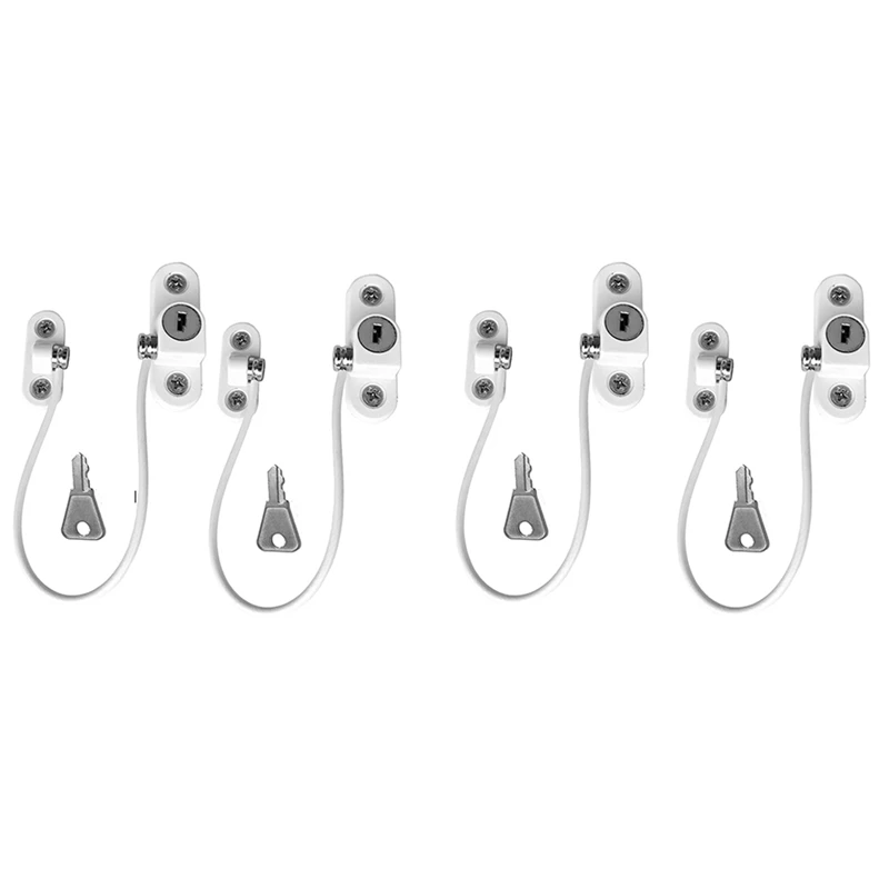 4 шт. Детские оконные замки из нержавеющей стали детский ограничитель для