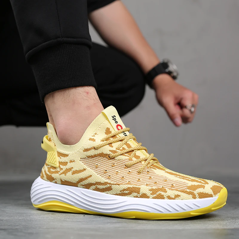 KULADA/Новинка Мужская Спортивная обувь Мужские брендовые кроссовки для бега