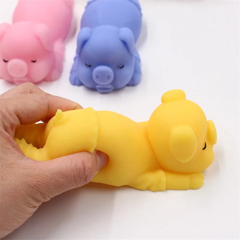 Игрушка-фиджет забавная свинка Ushihito Mochi антистресс сжимаемая игрушка кавайная