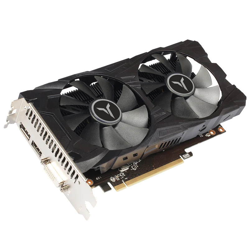 Yeston Radeon RX560D 4 ГБ GDDR5 PCI Express 3,0 DirectX12 видеоигровая видеокарта внешняя видеокарта для рабочего стола
